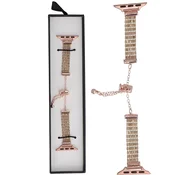 Nova zapestnica Slider Clasp Multi Row Gold Cappuccino za Apple Watch 38/40/41mm Gold Cappuccino