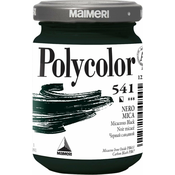 Maimeri Vynil Polycolor Akrilna barva Micaceous Black 541 140 ml 1 kos