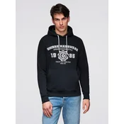 Ombre Mens hooded sweatshirt with graphics