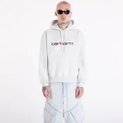 Mikina Carhartt WIP Hooded Carhartt Sweat UNISEX Ash Heather/ Cozy Purple XL