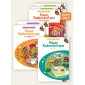 RADOVEDNIH PET 5, KOMPLET B - samostojni delovni zvezki, za slovenščino, matematiko in družbo s kodo