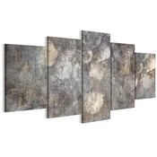 shumee Slika na italijanskem platnu 100 x 50 cm pentaptih - eklektični slog - rože Slika na italijanskem platnu 200 x 100 cm pentaptih - eklektični slog - rože