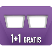 Ugradna LED svetiljka SAMSUNG CHIP LED/3W/230V 6500K 9x9 cm bela