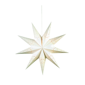 Markslöjd 700320 - Božični okras SOLVALLA 1xE14/25W/230V bel 75 cm