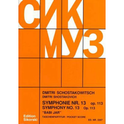SHOSTAKOVICH:SYMPHONY NO.13 BABI YAR STUDY SCORE
