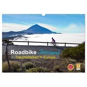 Roadbike Dreams. Traumstraßen in Europa (Wandkalender 2026 DIN A3 quer), CALVENDO Monatskalender