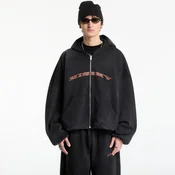 Mikina MISBHV Faded Black Inflated Zipped Hoodie UNISEX XL