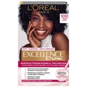 Barva za lase Loreal Excellence Creme - 100 črna 192 ml