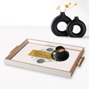Aberto Design Poslužavnik TPB9832 50 x 29 x 3.5 cm, Šareni