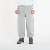 Superge Nike Solo Swoosh Mens Cuffed Fleece Pants Dk Grey Heather/ Lt Smoke Grey/ White S