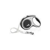 FLX Flexi New COMFORT 8 m Black, Grey Dog Retractable lead