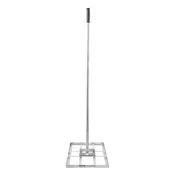 VEVOR Grablje za izravnavo trate 762x355x2190 mm srebrne barve