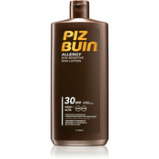 Piz Buin Allergy losjon za sončenje za občutljivo kožo SPF 30 400 ml