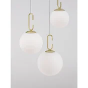 HOOK VISILICA LED 25,8 WattW/3000K/2521lm/IP20/SATIN ZLATNA & BIJELA NL9695223