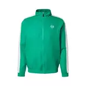 Sergio Tacchini Prijelazna jakna CARLO zelena / prljavo bijela