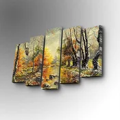 WALLXPERT Dekorativna slika iz 5 delova 5PUC 131