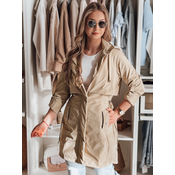 Kurtka damska parka przejściowa NEWMOON khaki Dstreet