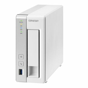 QNAP Systems TS-131P TurboNAS 1-Bay [0/1 2.5 / 3.5 SATA 3Gb / s HDD / SSD, 1x Gigabit - ODMAH DOSTUPNO