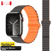 Weiqiantu Zamenska narukvica za pametni sat za Apple Watch, Siva