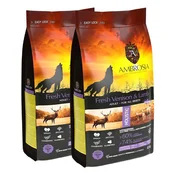 Ambrosia Adult All Breeds Fresh Venison & Lamb 2 x 12 kg