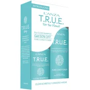 Lanza T.R.U.E. Set - Šampon u prahu i Regenerator, 56 g + 236 ml