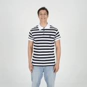 Rang Muška polo majica Maddox M, Crno-bela