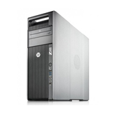 HP Z620 delovna postaja. 2x Intel Xeon E5-2630 2.3 GHz. 16 GB RAM DDR3. nVidia NVS315 1 GB. 256 GB SSD. Windows 10