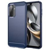 TPU gel ovitek Brushed Carbon za Samsung Galaxy A17 4G/A17 5G - moder