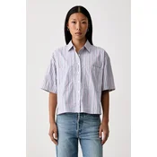 Levis srajca ženska bombažna HARLIE SS CROPPED