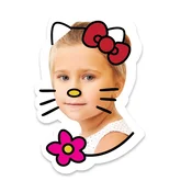 Personal Personaliziran cake topper - Hello Kitty