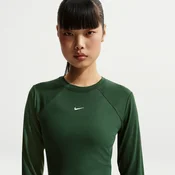 Nike Chill Knit Womens Tight Long-Sleeve Ribbed Top