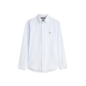 TOMMY HILFIGER Poslovna srajca Flex pastelno modra