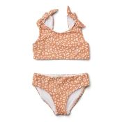 liewood otroške bikini kopalke bow mini leo tuscany rose