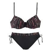 BUFFALO Bikini zgornji del, črna