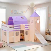 Homestyle4U Pograd, 207.5x228x217.5 cm, bela