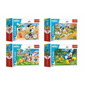 Trefl Minipuzzle 54 kosov Mickey Mouse Disney/ Dan s prijatelji 4 vrste