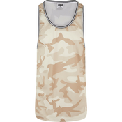 Mens tank top Camo Mesh - camouflage