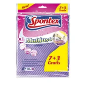 Višenamenska krpa za cišcenje 46x36cm Multiuso 7+3 Spontex