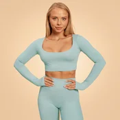 GymBeam Ženska sportska majica Sense Storm Blue - BeastPink M