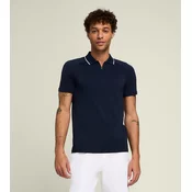 Moška majica Wilson  M Team Seamless Polo 2.0 Classic Navy  L
