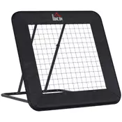 Homestar Nogometni odbijalec nastavljiv 128x118x108-120 cm črn