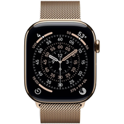 Pametni sat Apple - Watch S11 Cellular, 46 mm, S/M, Gold Titanium/Milanese Loop