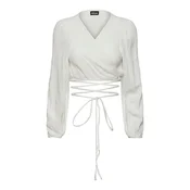 PIECES Bluza Tina, bela
