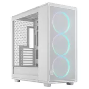 Fractal Design Kucište FD-C-EPO1X-05, Midi Tower, RGB, Belo
