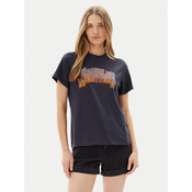 Wrangler Majica Graphic 112362783 Črna Regular Fit