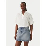 Tommy Jeans Polo majica DW0DW22596 Bela Relaxed Fit