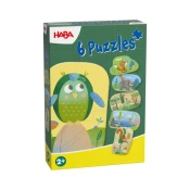 Haba Puzzle za najmlajše Gozdne živali 6 kosov