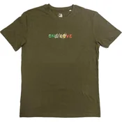 Bob Marley One Love Dreads (Back Print) Green L Majica