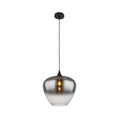 Globo 15548H2 - Luster na sajli MAXY 1xE27/60W/230V crna