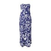 Abercrombie & Fitch Poletna obleka modra/bela